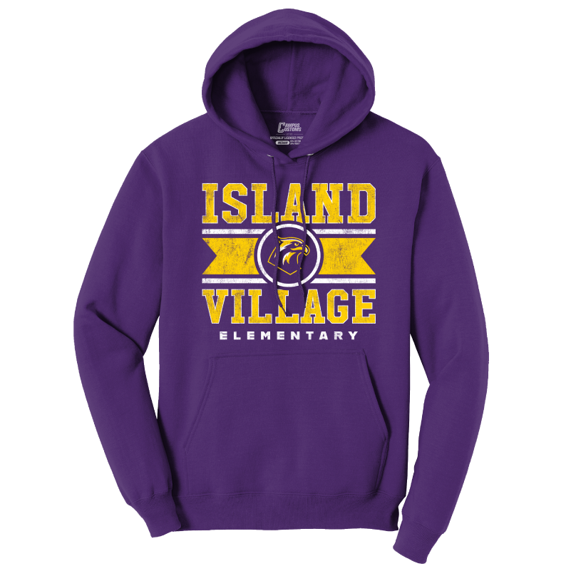 Adult Village Banner Hoodie
