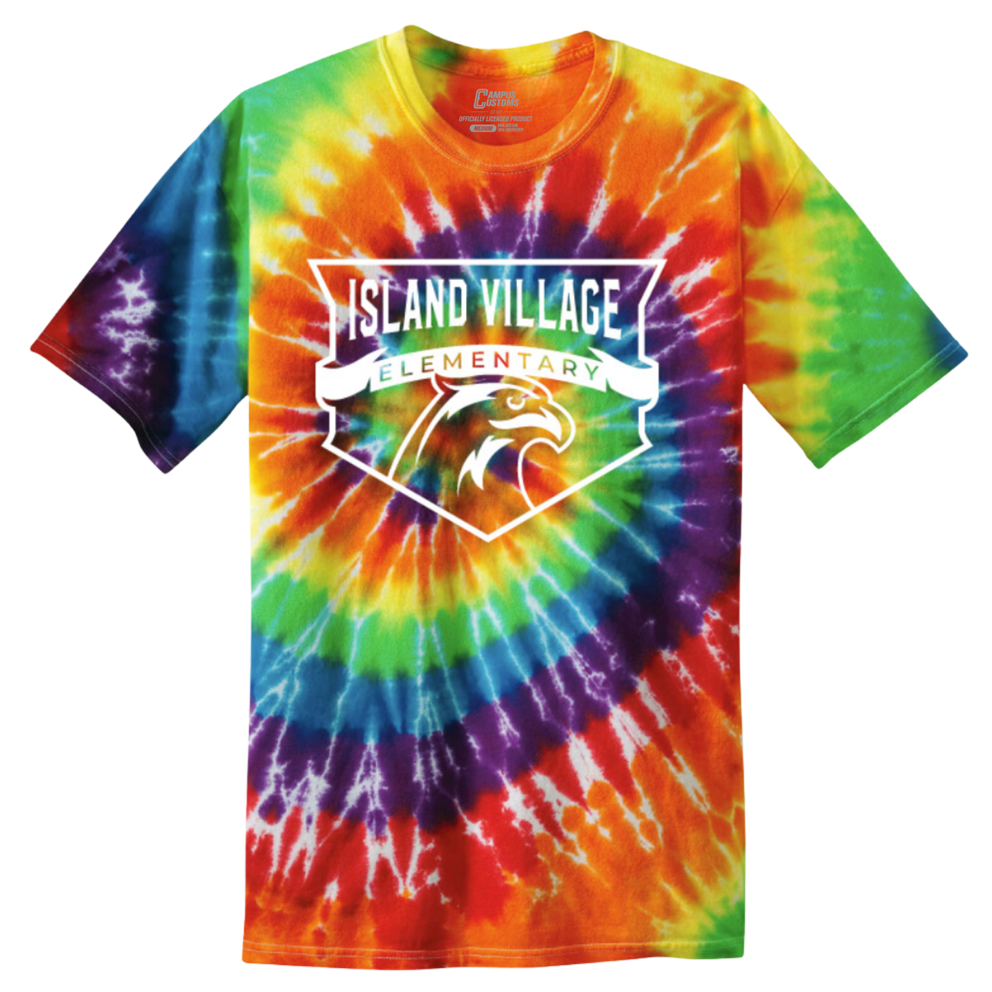 Island Village Elementary Tie Dye Tee