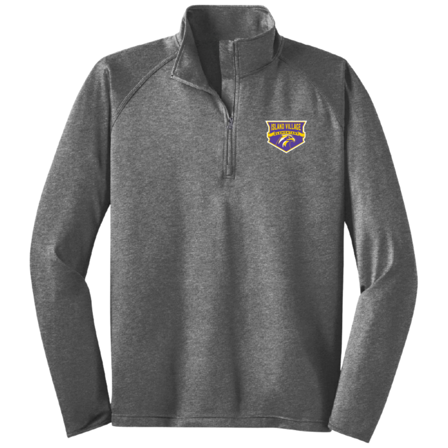 Island Village Elementary Unisex Quarter Zip Pullover