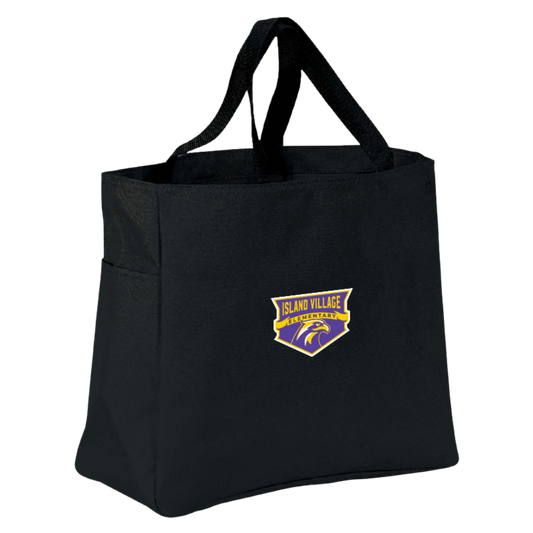 Island Village Elementary Logo Tote Bag