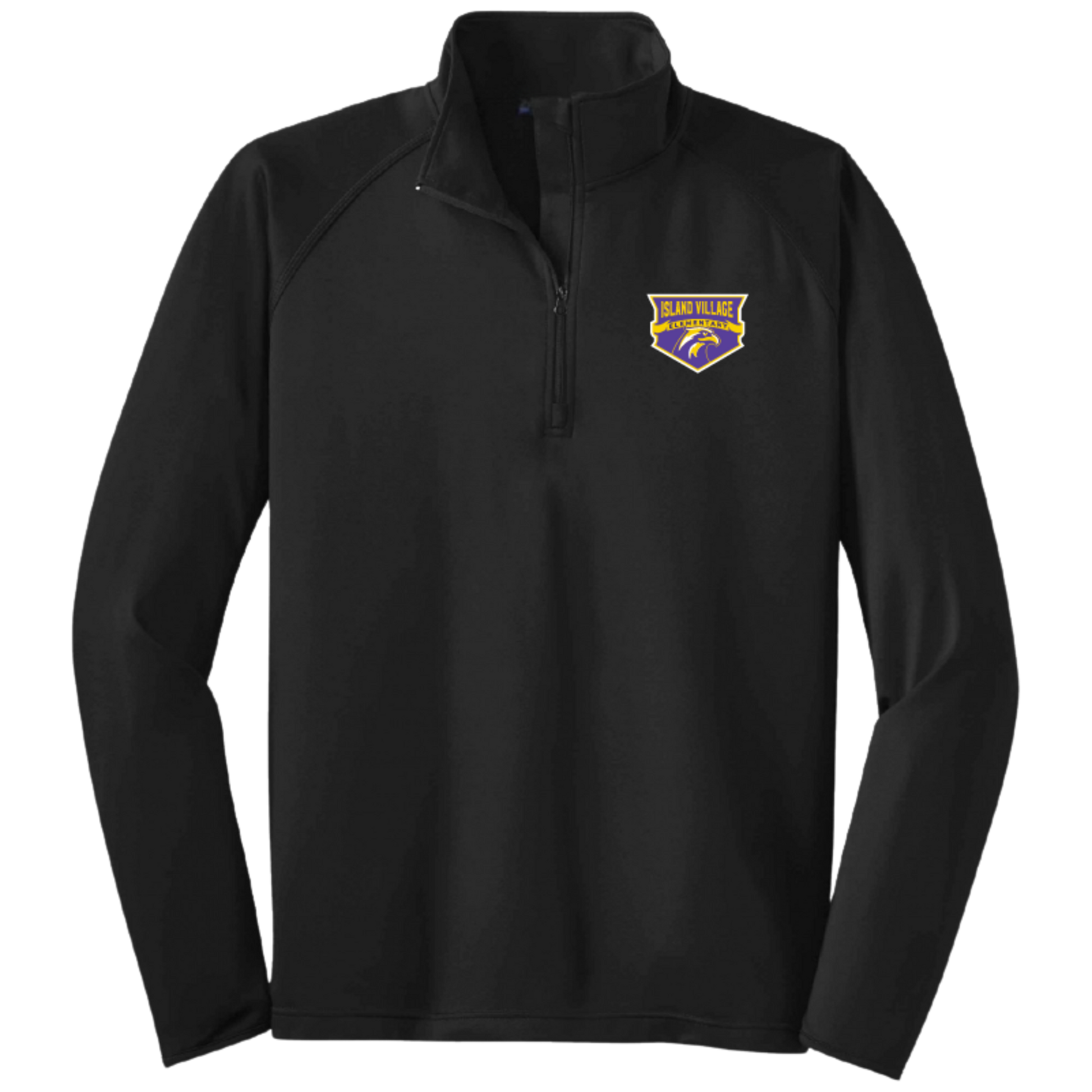 Island Village Elementary Unisex Quarter Zip Pullover